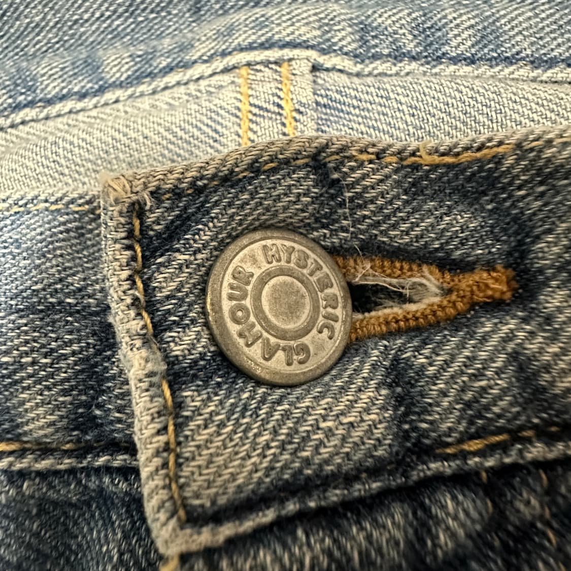 HYSTERIC GLAMOUR woman patchwork denim 상품이미지4