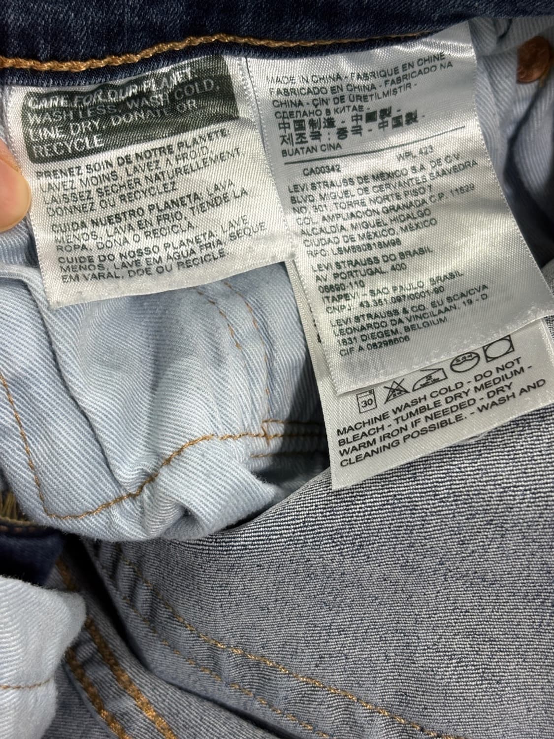 리바이스 (Levis) 502 상품이미지7