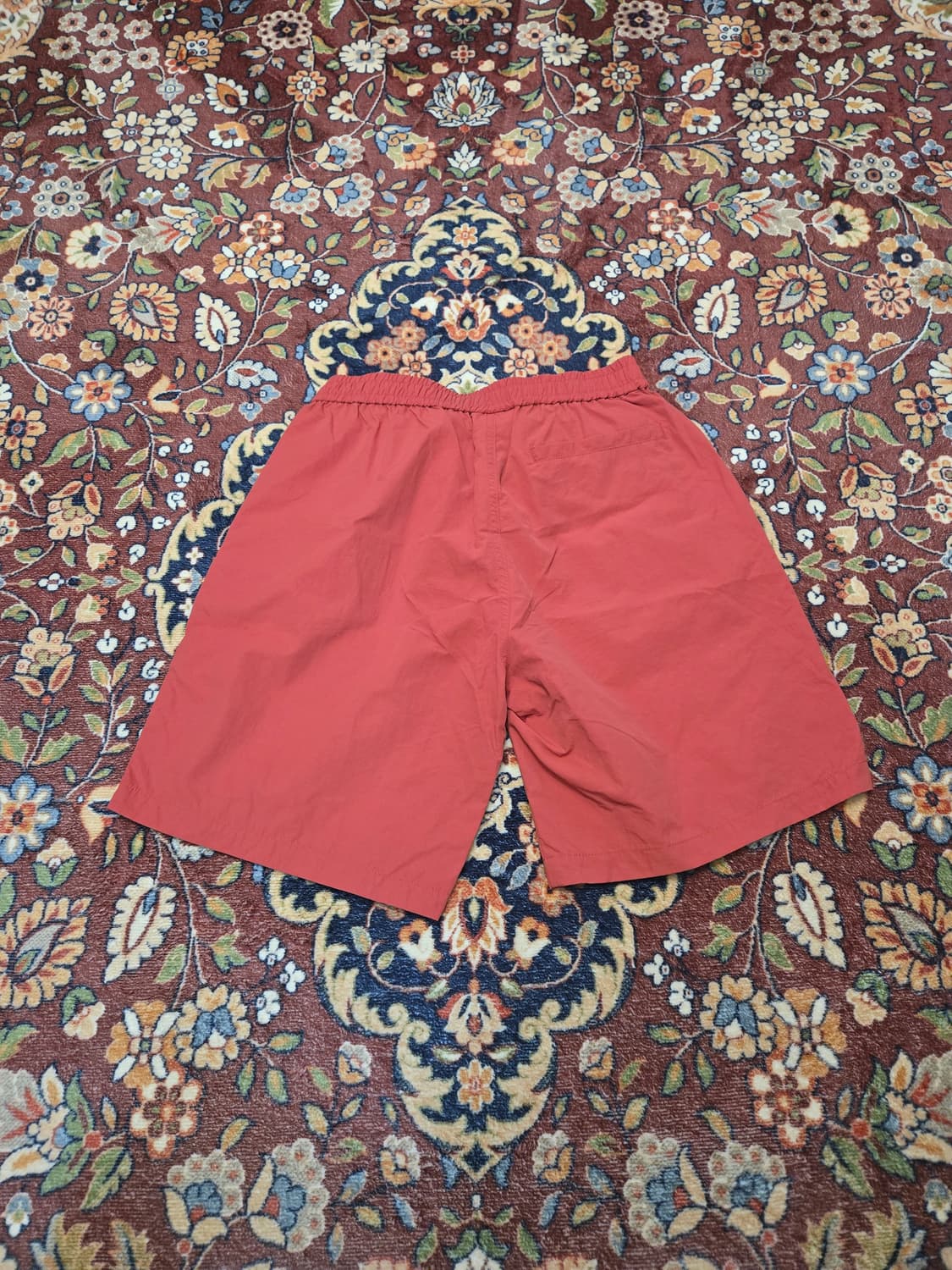 [M] 트루릴리전 붓다 로고 나일론 밴딩 반바지 (레드) 상품이미지4