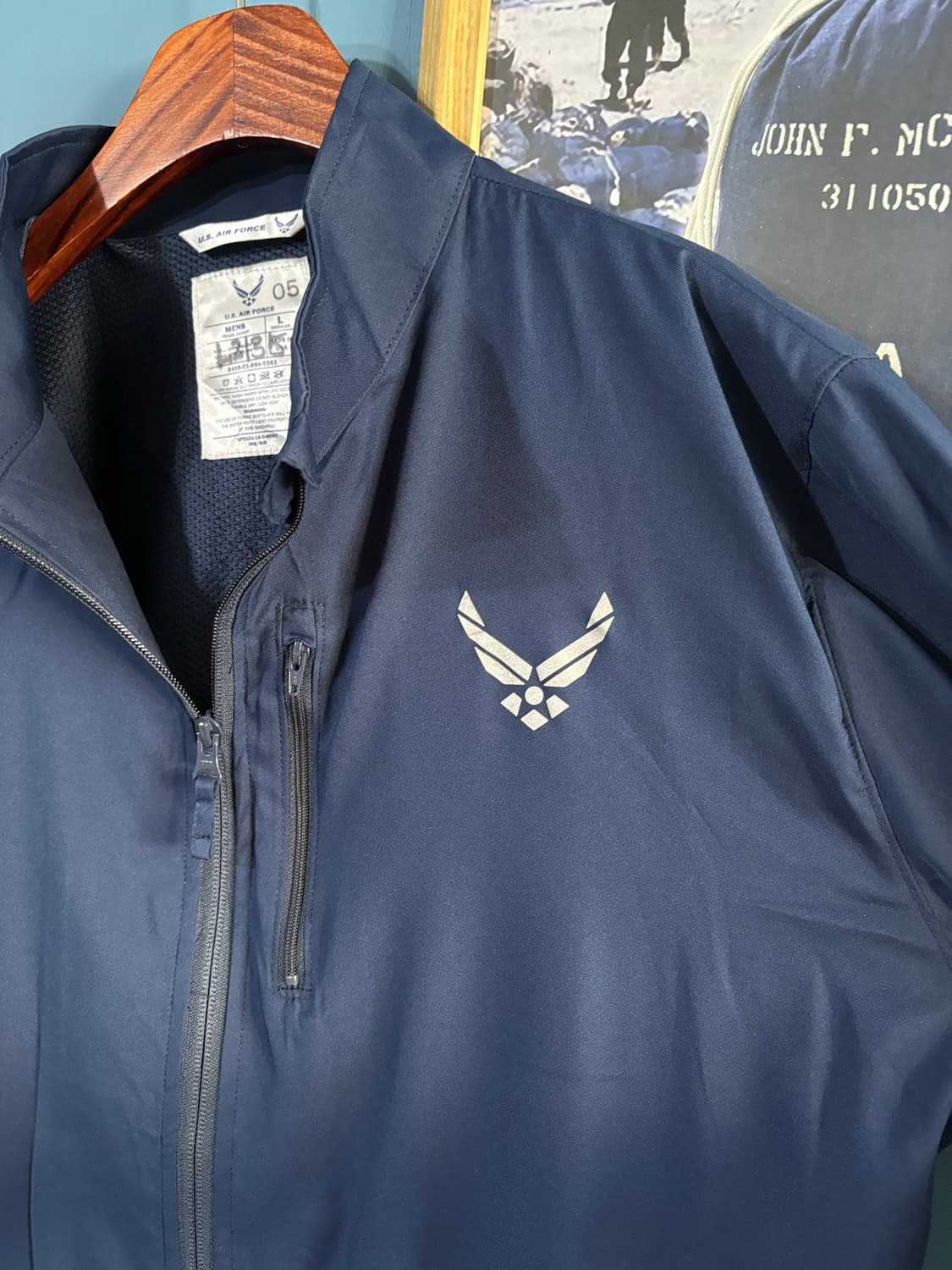 00‘s U.S Air force Track Jacket.  상품이미지3
