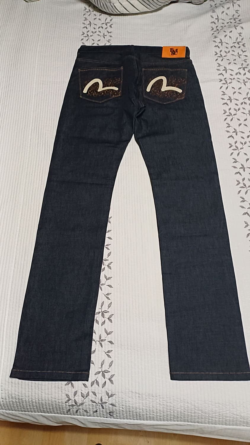 에비수 스판청바지 32인치 기장112 상품이미지4