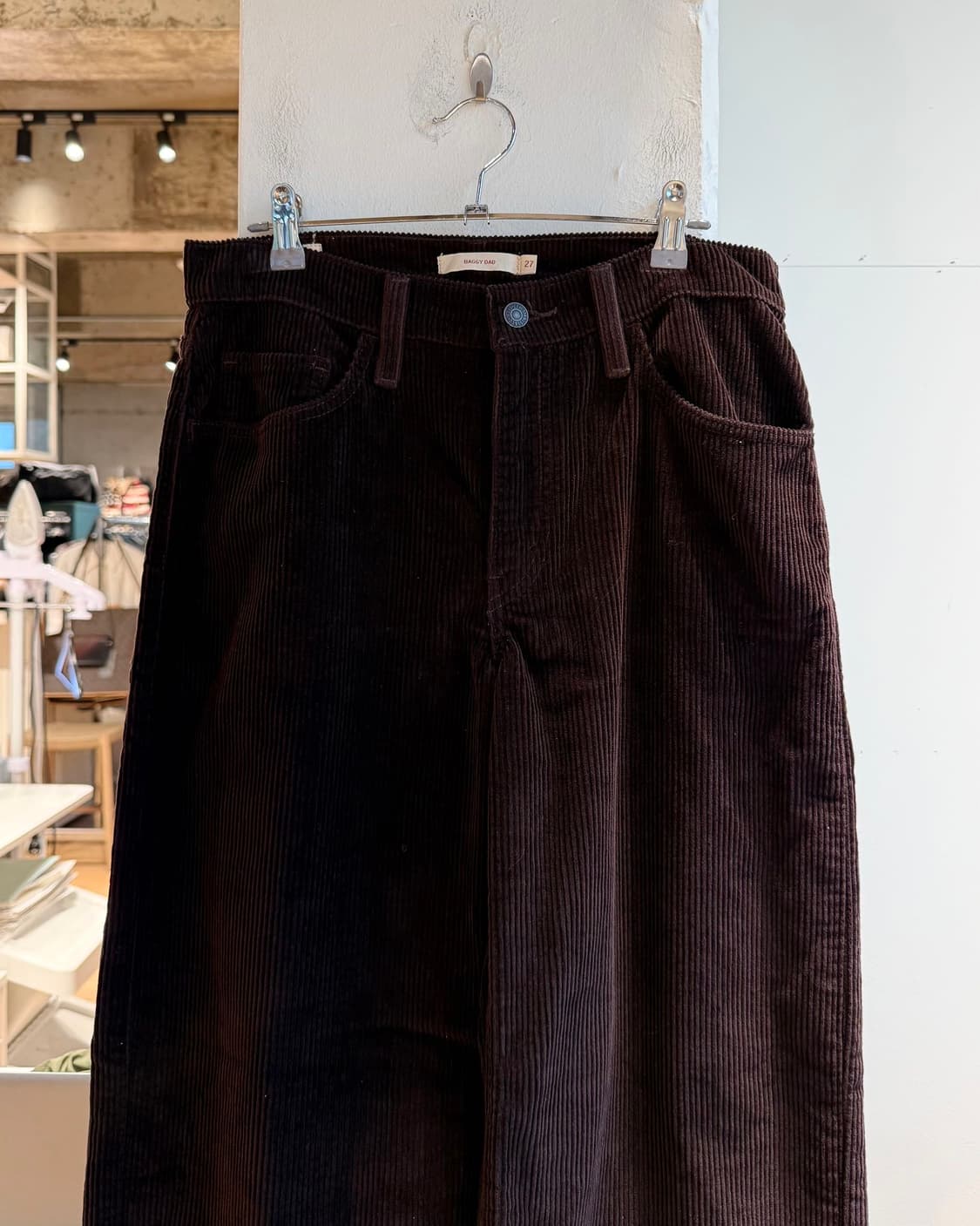 리바이스 브라운 코듀로이 베기 팬츠  상품이미지3