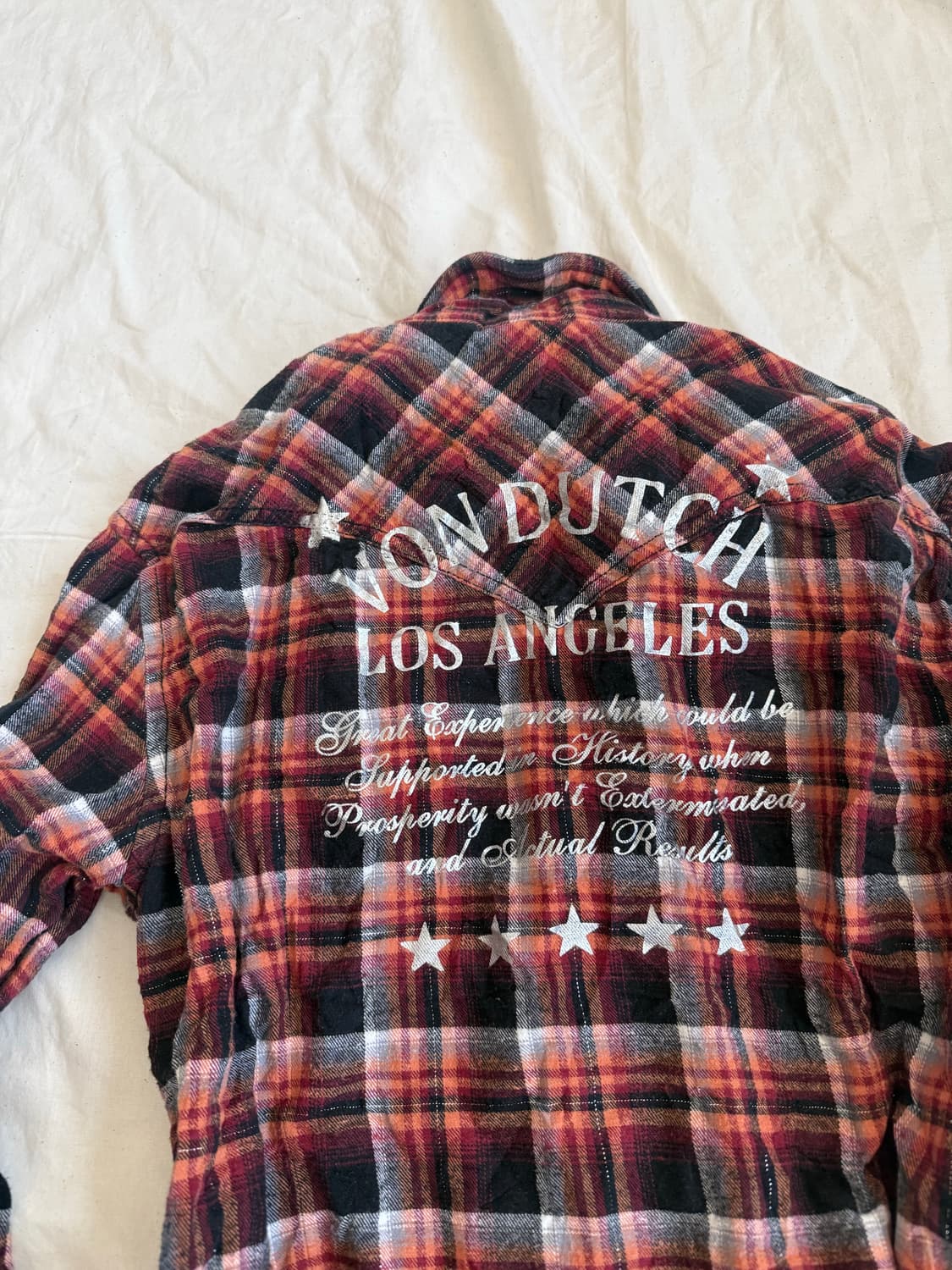 본더치 y2k 너드 체크셔츠 상품이미지6