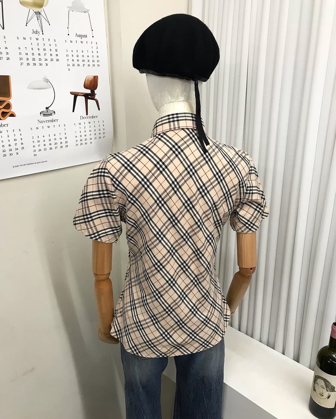 버버리 로고 노바체크 반팔 셔츠 상품이미지9