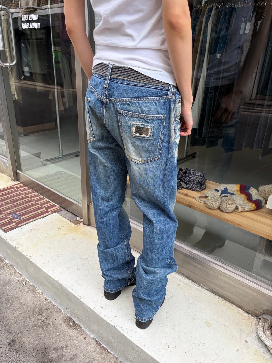 Dolce & Gabbana 워싱 데님 팬츠  상품이미지1