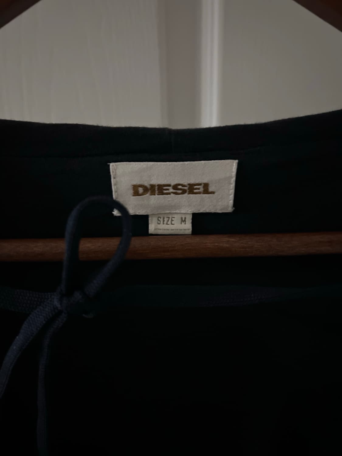 Diesel 디젤 네이비 후드 롱 슬리브 M size 상품이미지2