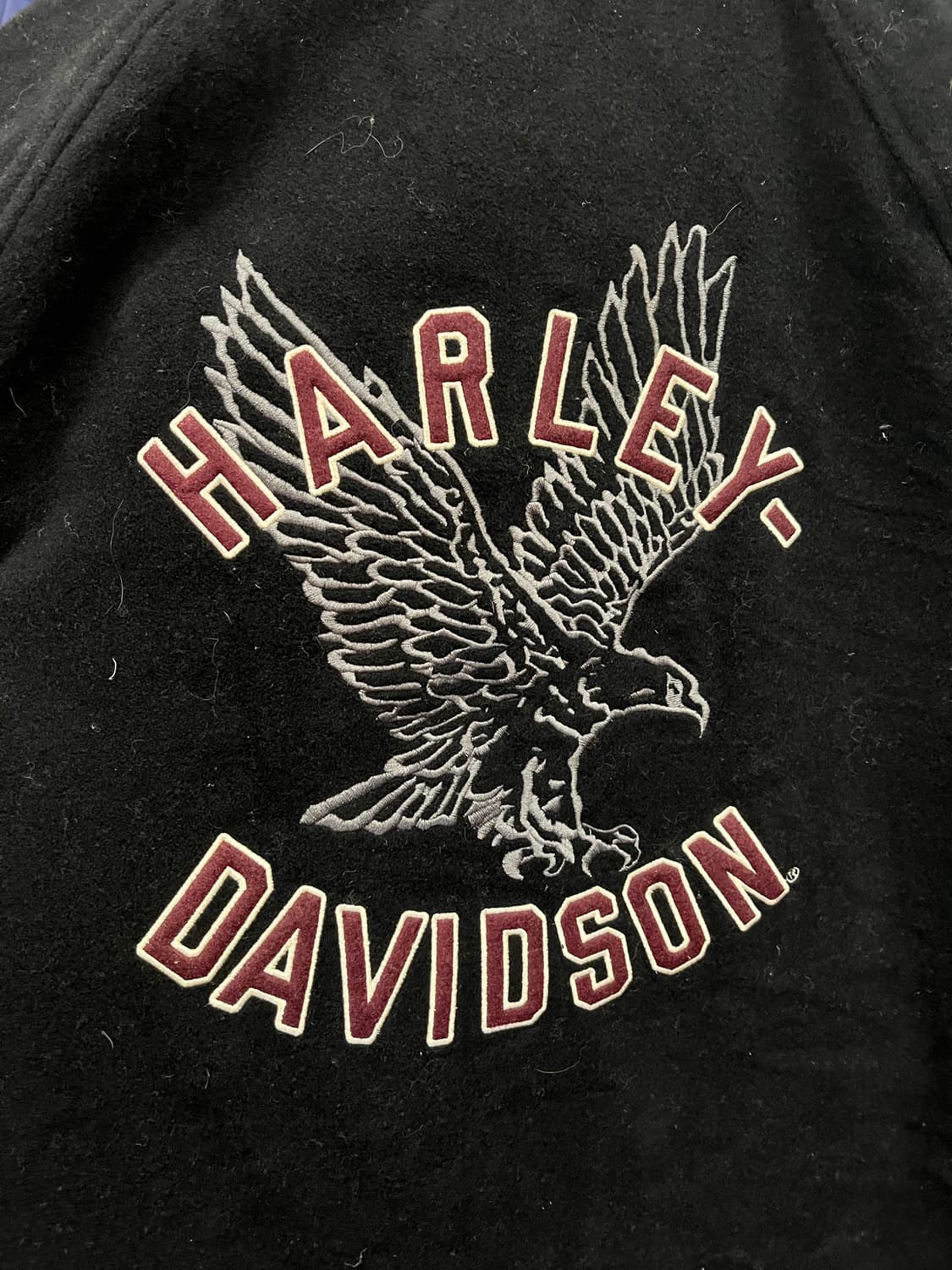 할리데이비슨 울 바시티 자켓 #csz619 상품이미지4