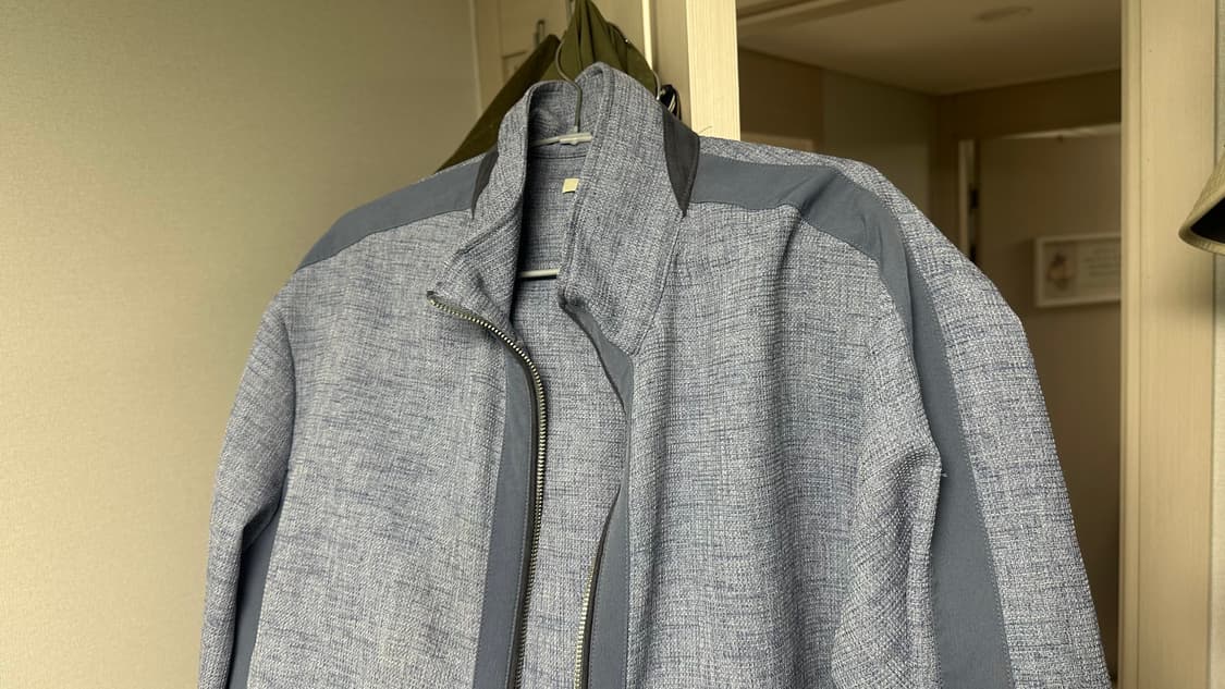 엑슬림 저지 블루종 스타일 자켓 4Size 상품이미지3