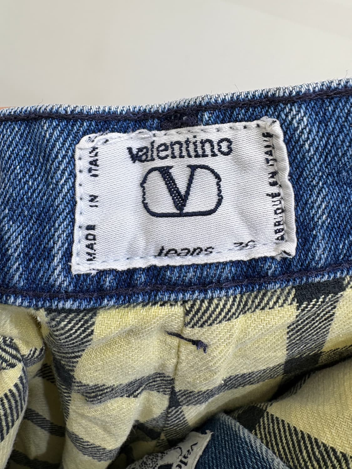 VALENTINO (Made in Itlay) 와이드 데님팬츠 상품이미지7