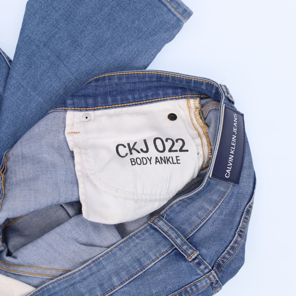 [29] 캘빈클라인 진 여성 연청 워싱 데님팬츠 청바지 0106J 상품이미지6