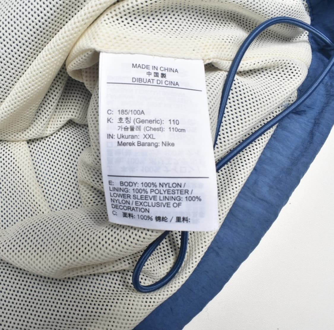  나이키 더블 스우시 빅사이즈 바람막이 윈드브레이커 자켓 N0093 상품이미지8