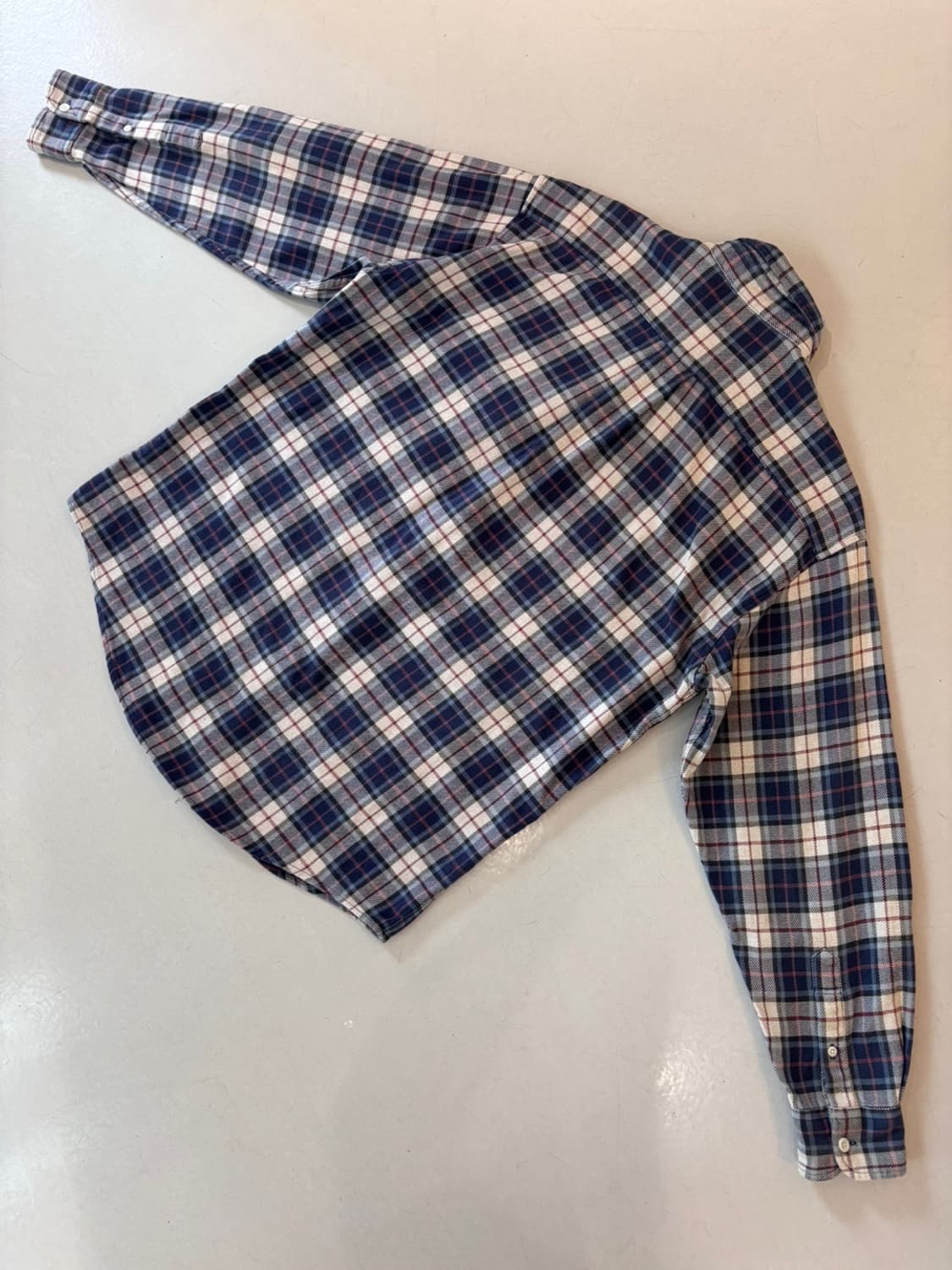 Vintage J.Press Check Shirt 상품이미지7