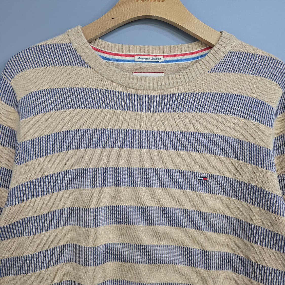 타미힐피거 데님(Hilfiger Denim) 스트라이프 니트 L 상품이미지2