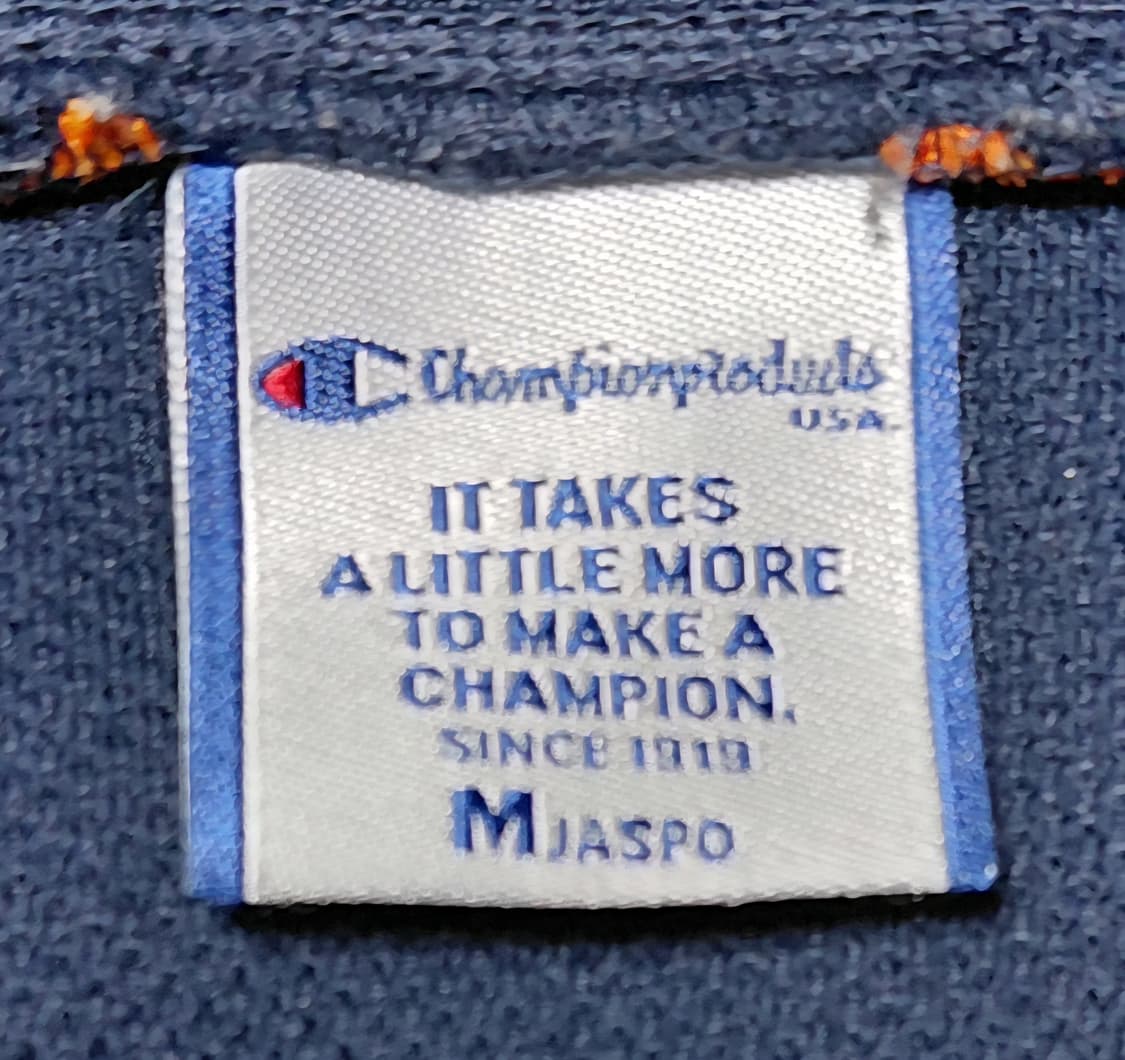 [XL] 챔피언 골드윈 빈티지 트랙탑 재킷 (네이비/오렌지) 상품이미지6