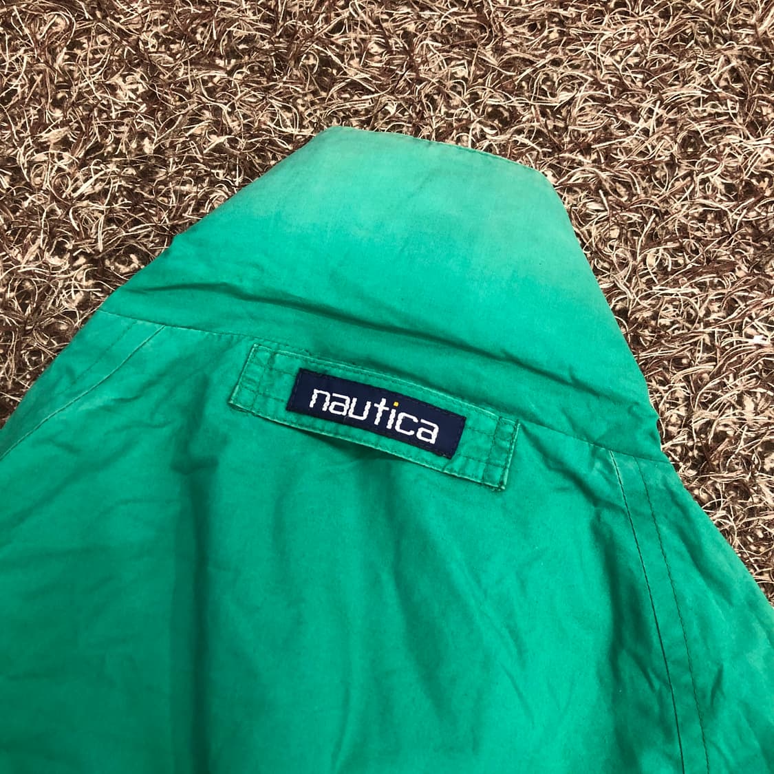 노티카 90s 올드스쿨 리버시블 컬러블록 바람막이 자켓 상품이미지9