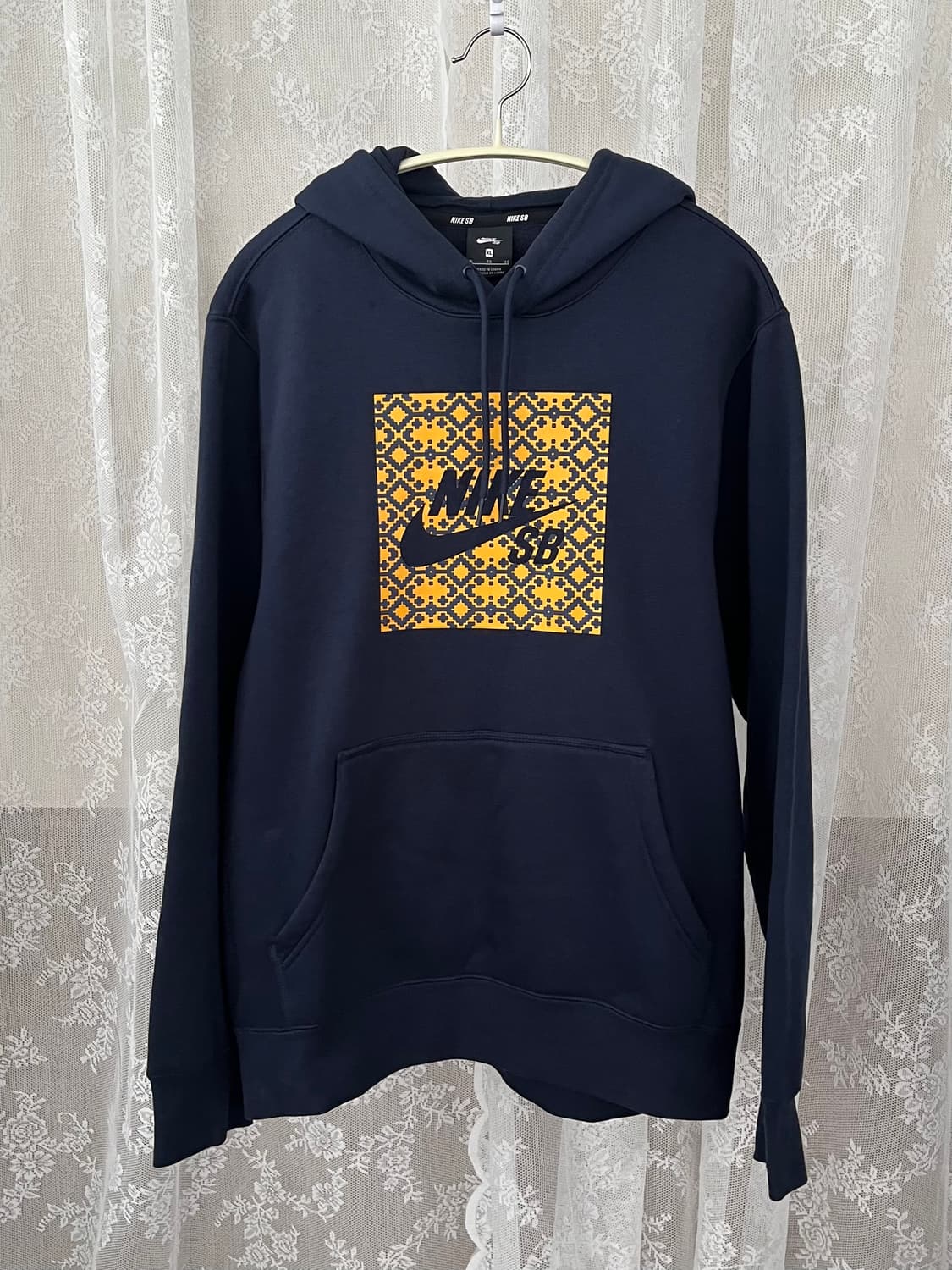 나이키 sb 노마드 하이브리드 후디 네이비 기모 후드티 상품이미지1