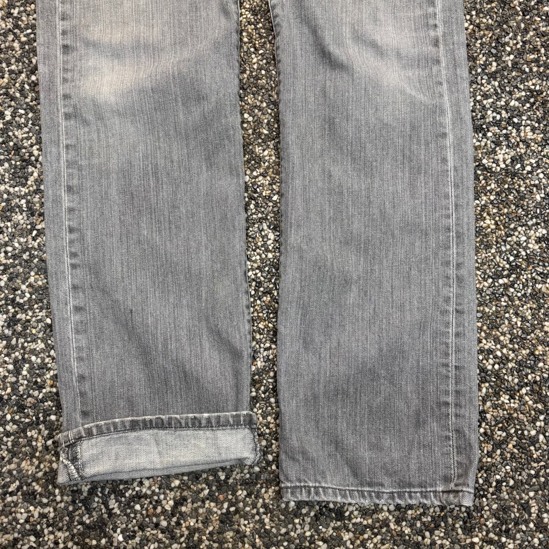 리바이스 501 그레이 스트레이트 진 (34)   상품이미지4