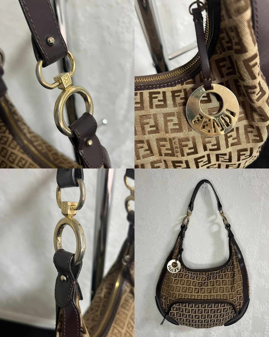 정품 펜디 빈티지 주키노 셰프 호보백 상품이미지6