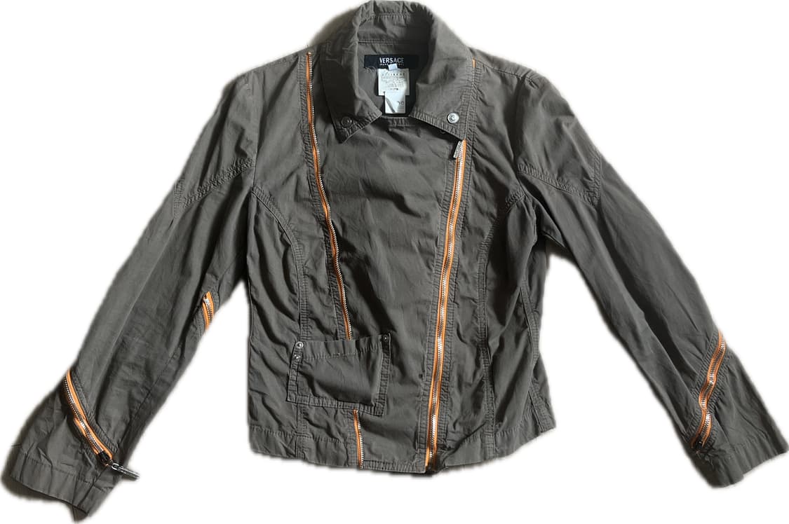 VERSACE Jeans Couture 집업 자켓 (카키/브라운) 상품이미지1