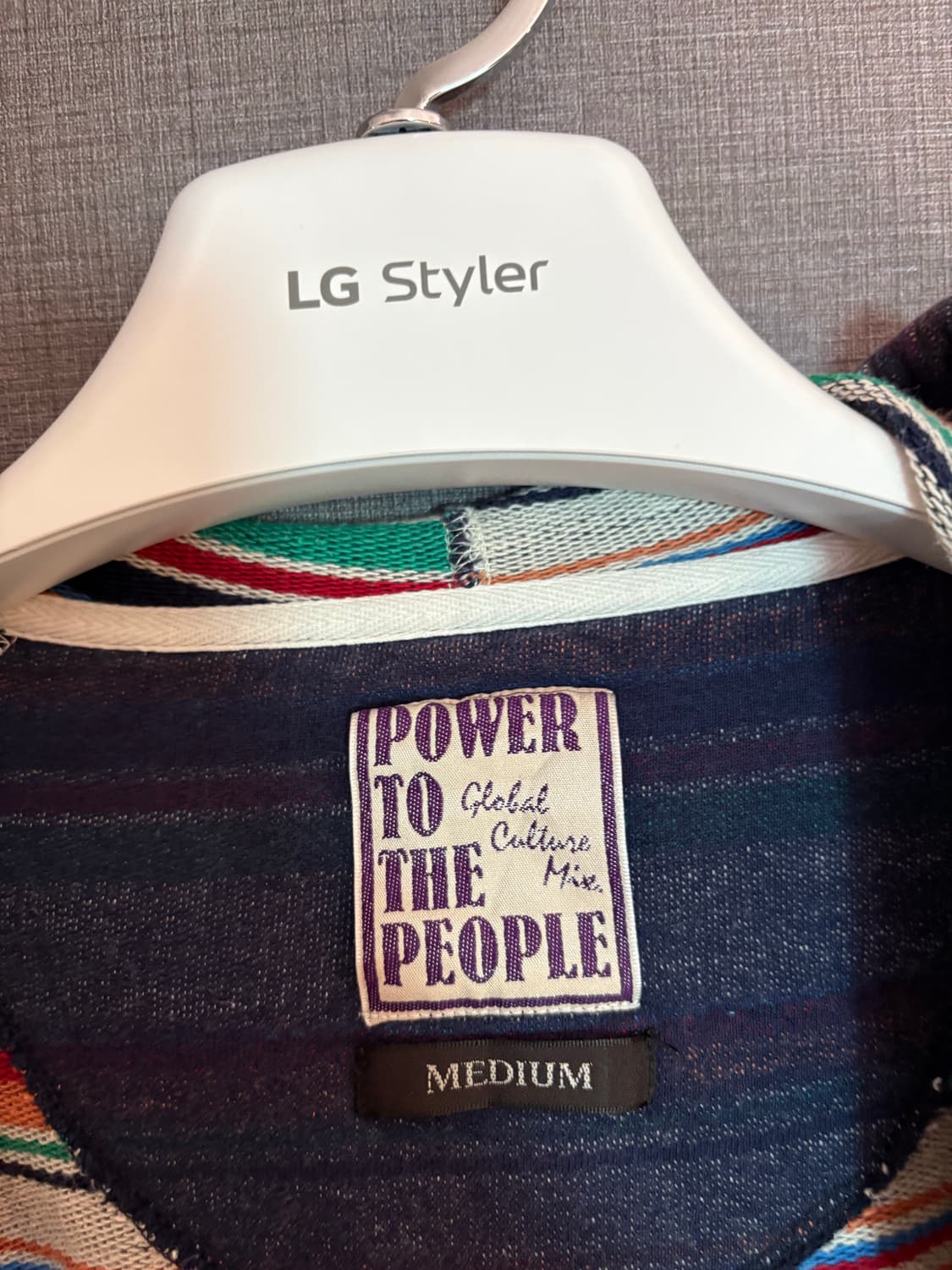 💜Power to the People 후드/Japan vintage 상품이미지2