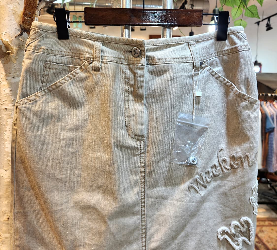 MAX MARA 막스마라 위크앤드 데님 스커트미사용품 상품이미지2