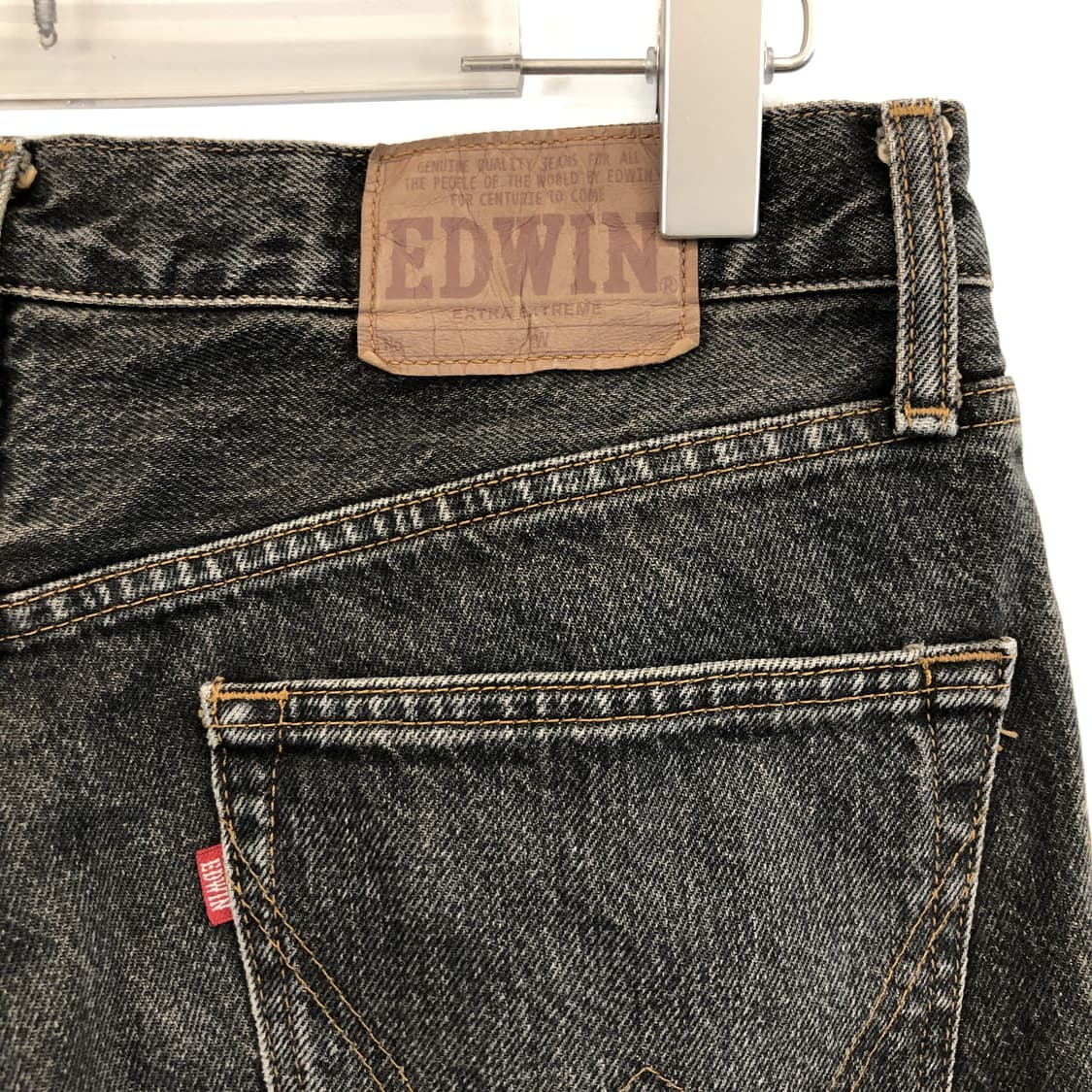 EDWIN 에드윈 JPN 1982 흑청 데님진 31-32 인치  상품이미지4