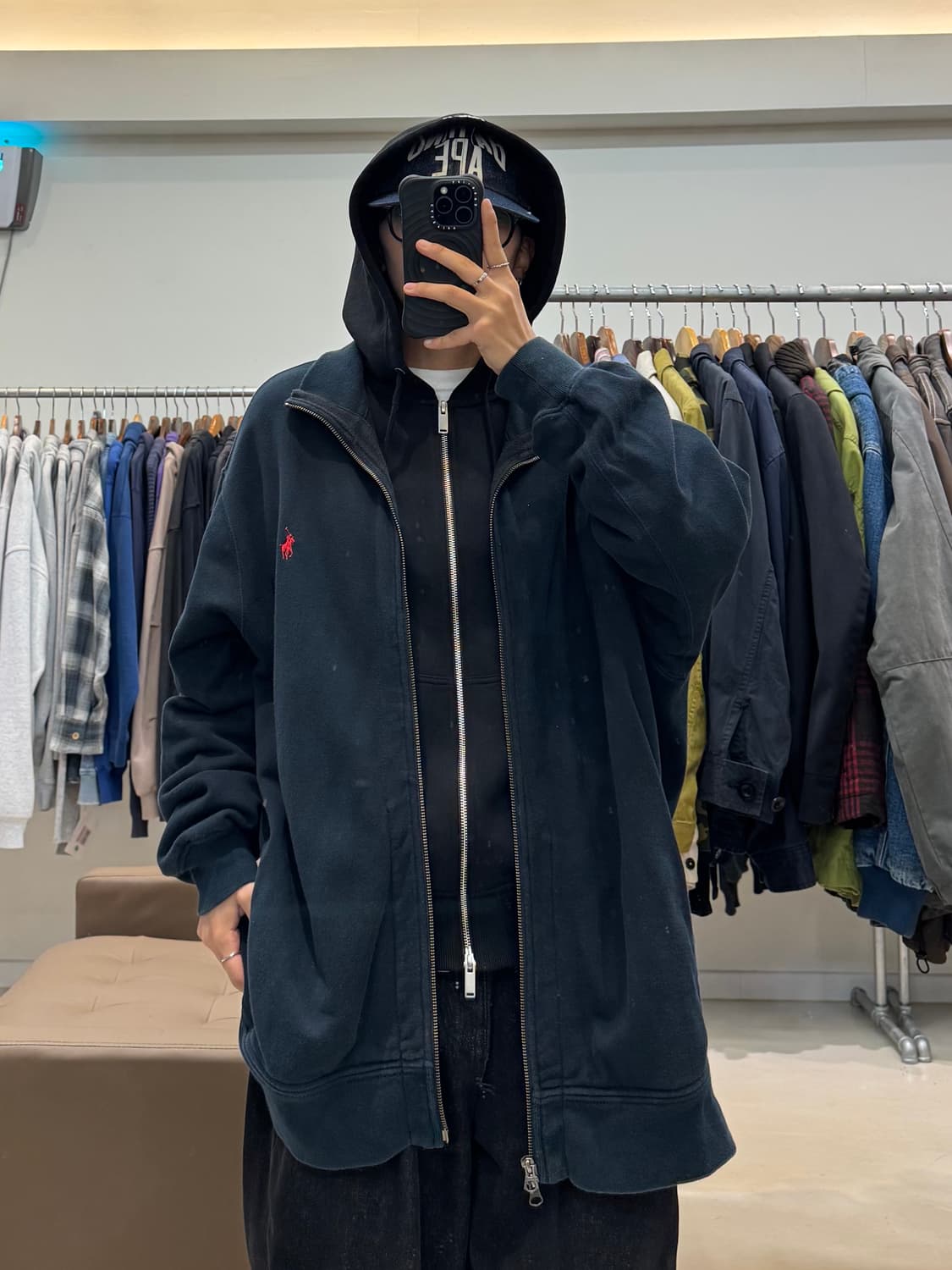 폴로 랄프로렌 투웨이 집업 상품이미지7