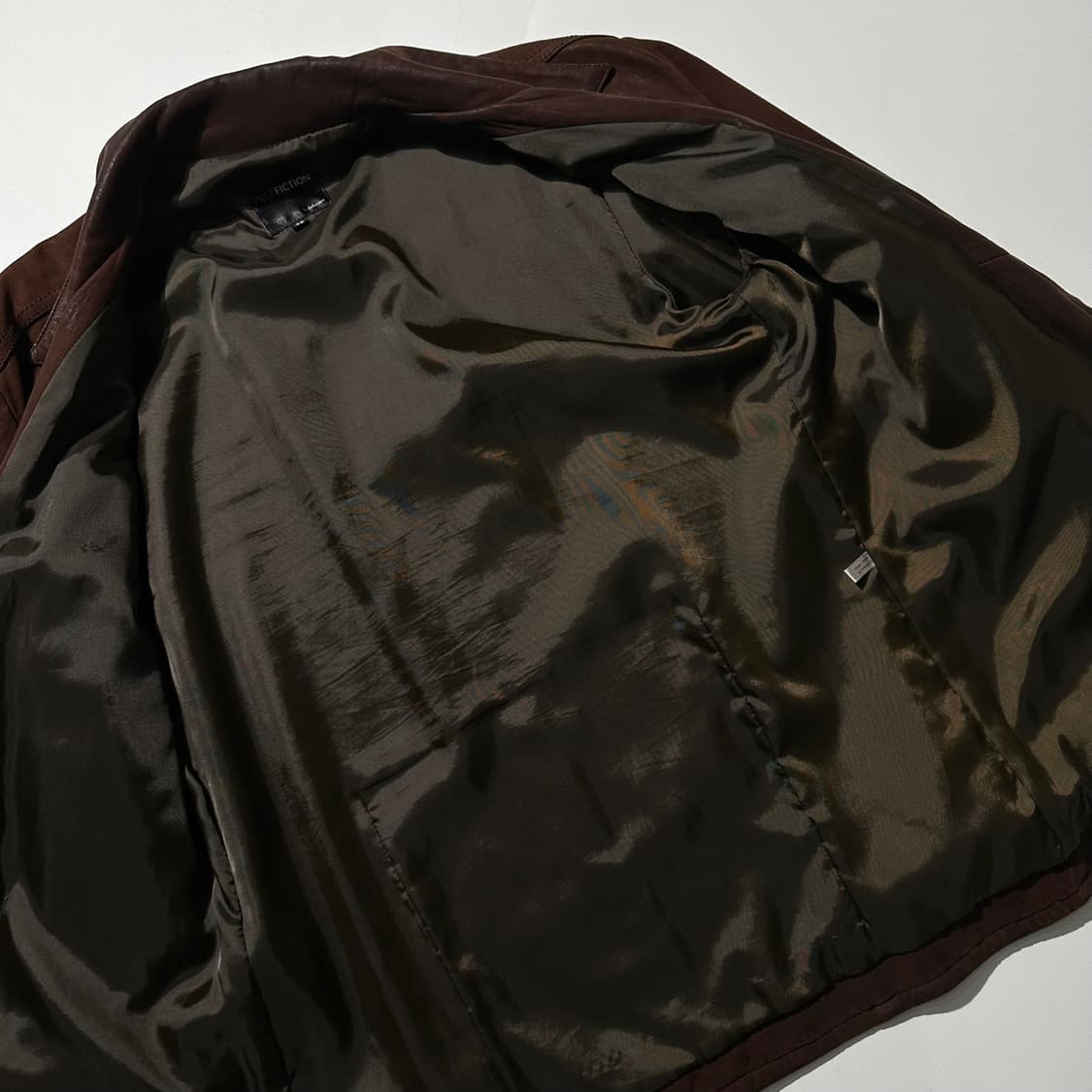 Pulp Fiction 레더 스웨이드 유틸리티 투웨이 싱글 자켓 상품이미지8