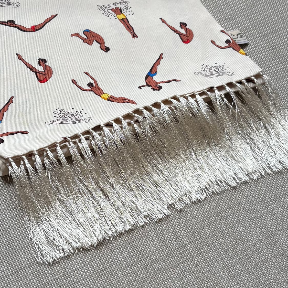 BRYCELAND’S 다이빙 레이온 프린지 스카프 상품이미지3