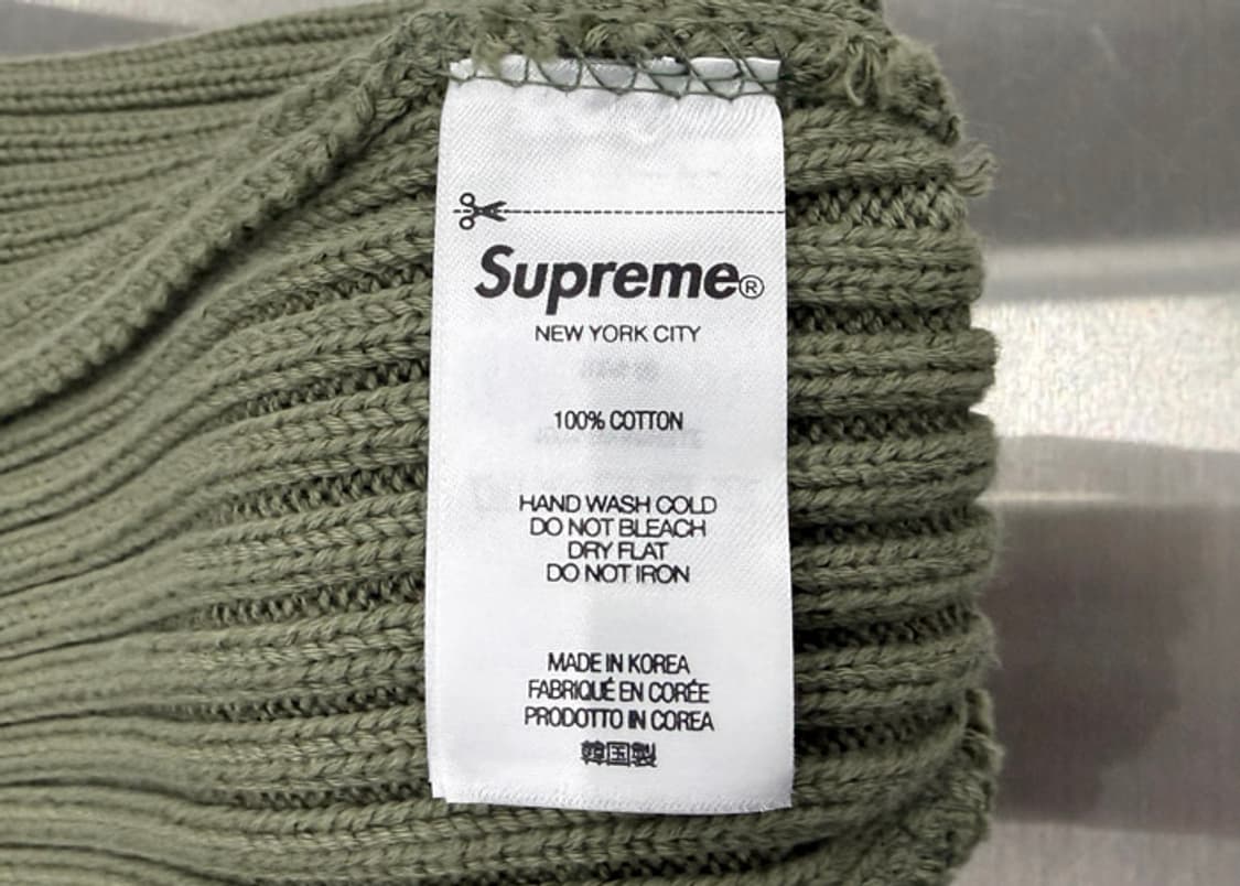 슈프림 25SS 오버다이드 비니 카키 상품이미지4