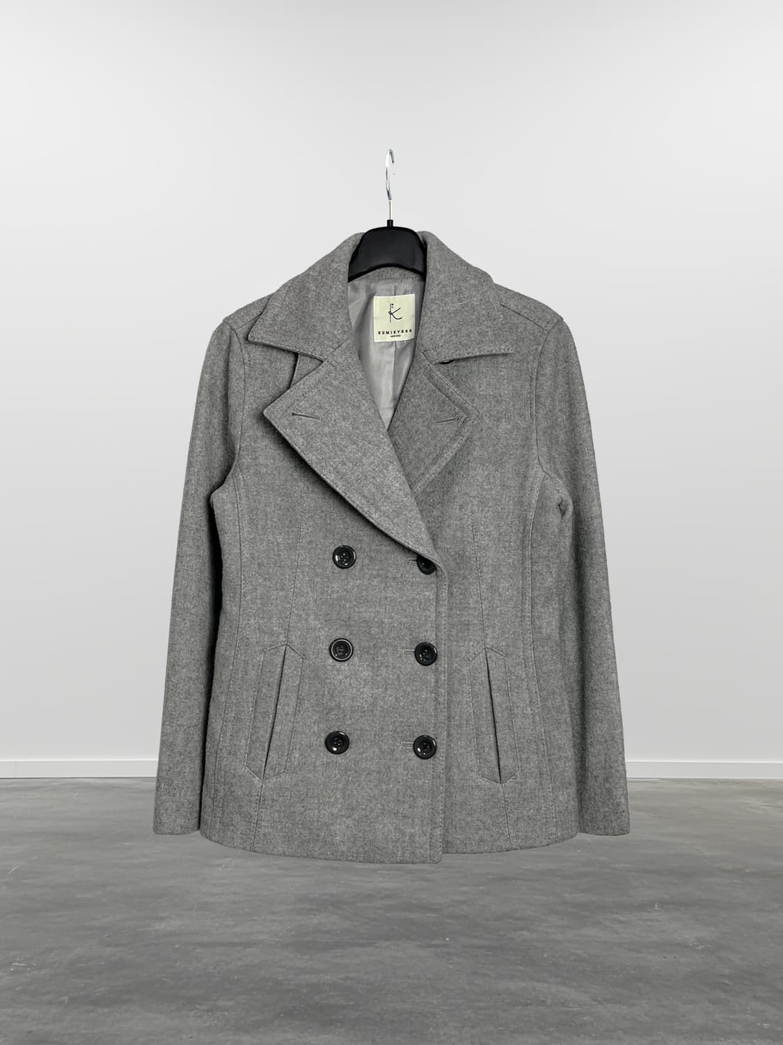 KUMIKYOKU 더블 울 코트  상품이미지1