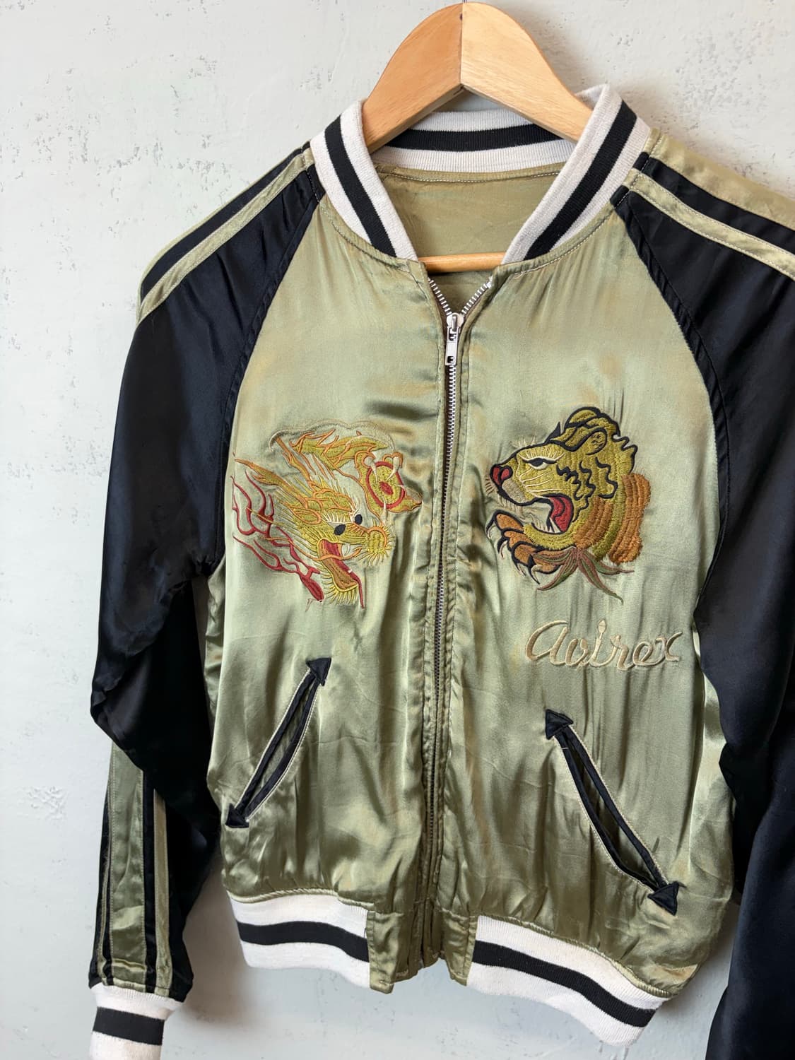 아비렉스 90s 빈티지 용쟁호투 스카쟌 상품이미지6