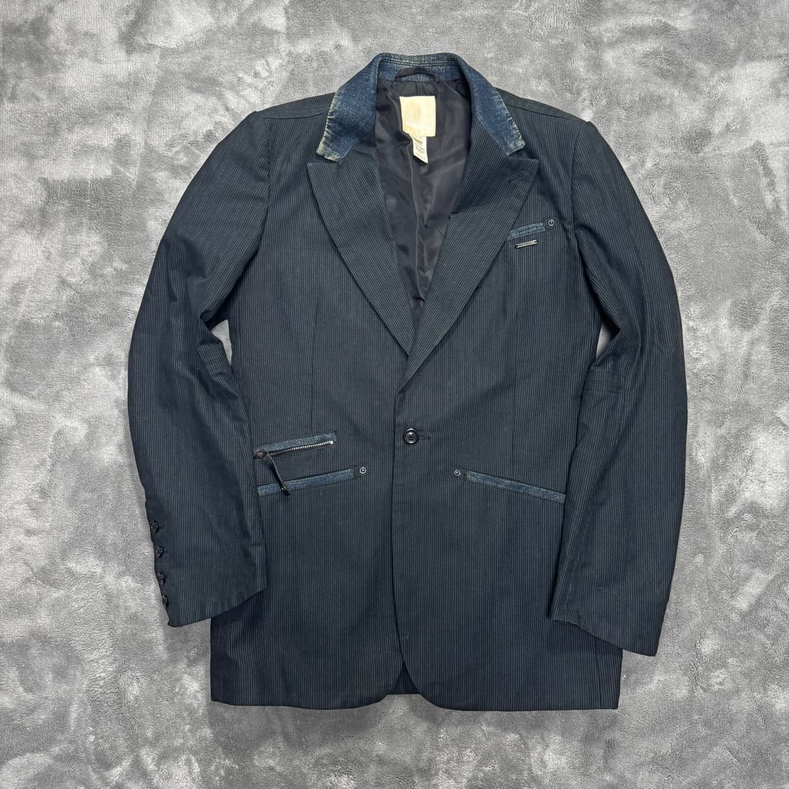 DIESEL Japan 데님 카라 스프라이트 블레이저  상품이미지1