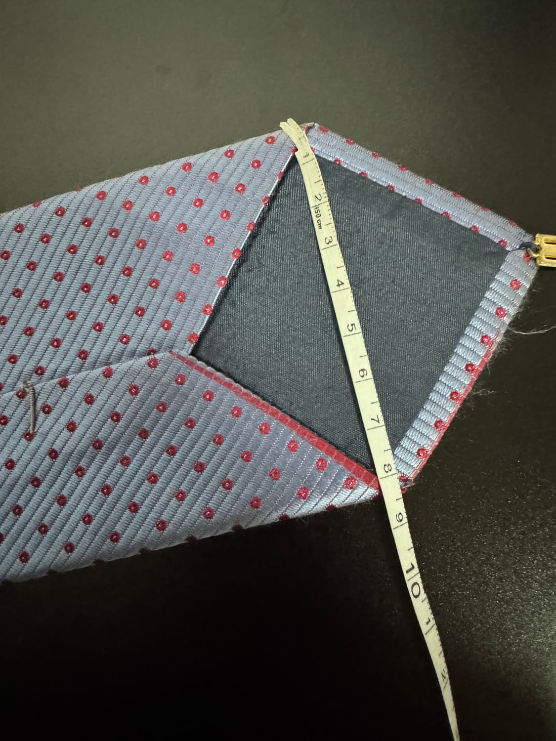 닥스 daks 패턴 실크 넥타이 상품이미지6