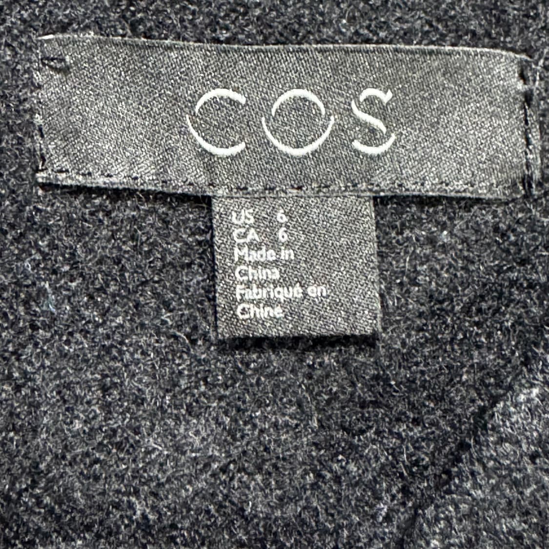 COS 블랙 지퍼 자켓 상품이미지4