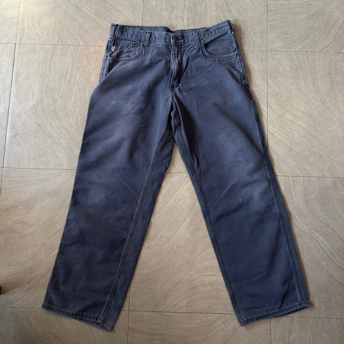 칼하트 오리지널 fr 네이비 카고 팬츠 상품이미지5