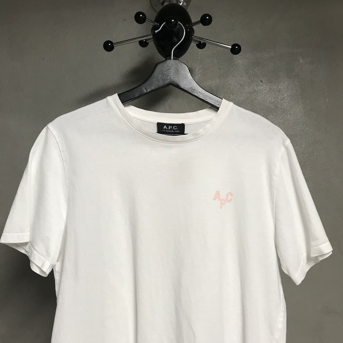 APC 아페쎄 반팔 티셔츠 화이트 XS(W) 상품이미지2