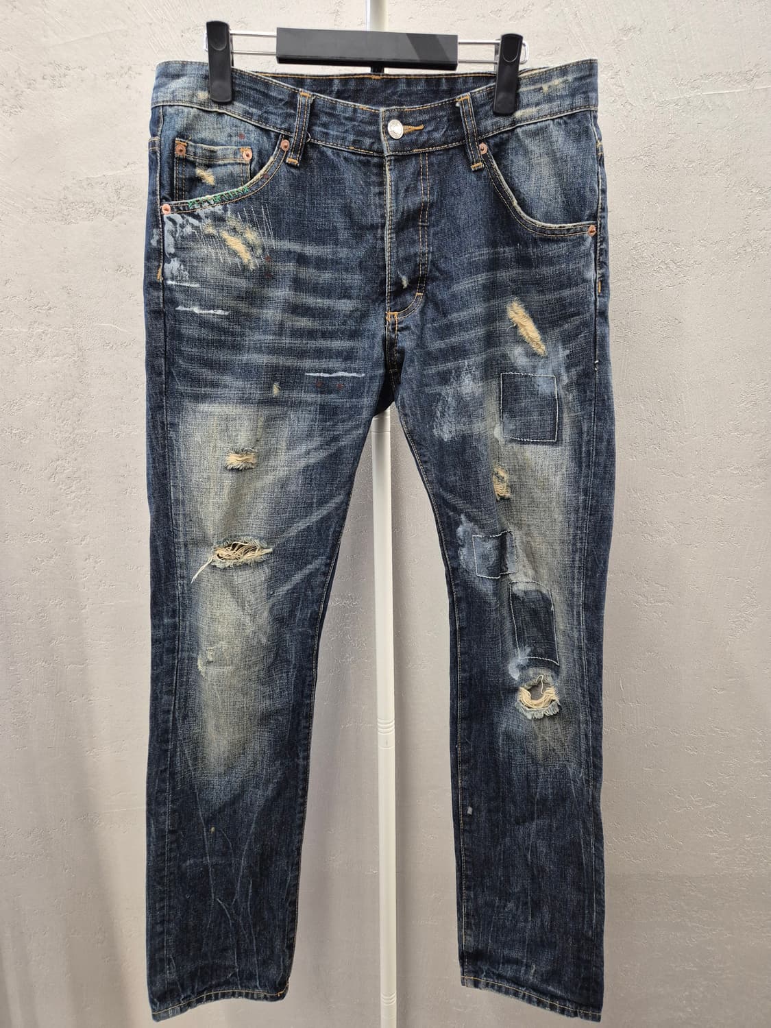 디스퀘어드2 데미지 청바지 50 상품이미지2