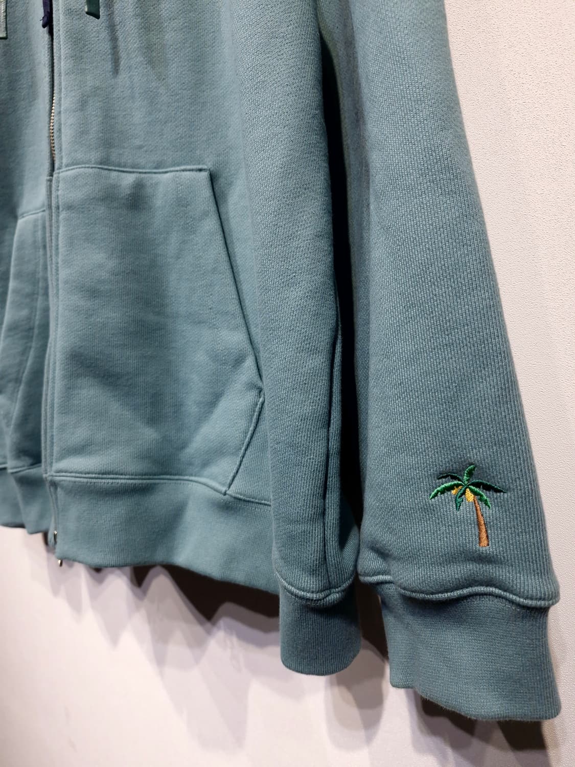 쿠메(KUME)오버사이즈 선샤인 후드 집업 자켓 상품이미지5