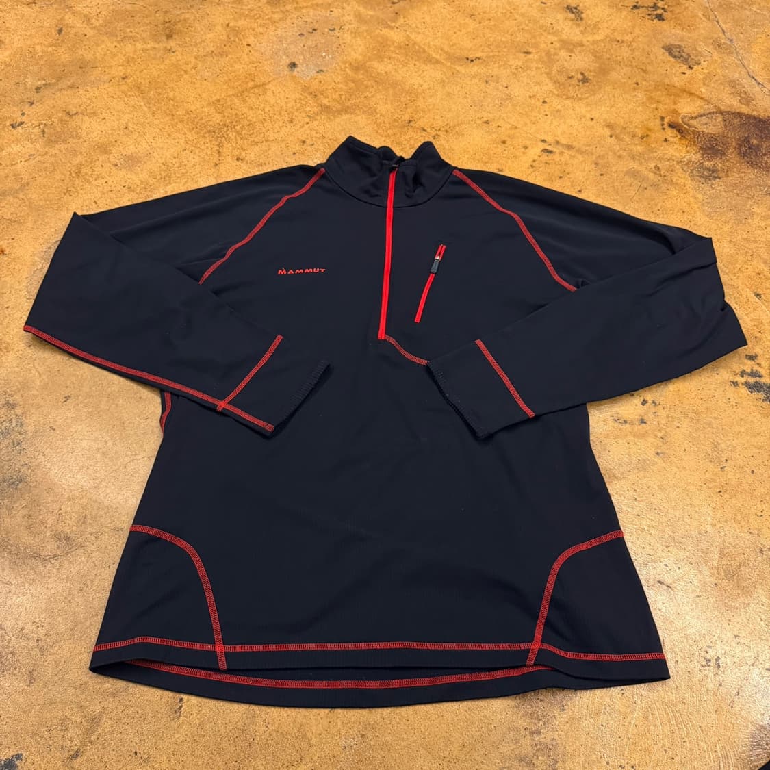 [ 정품/2XL ] 마무트 반집업 긴팔티 b8 상품이미지2