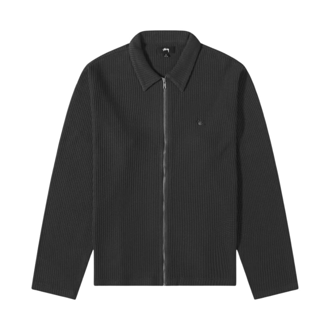 [L] 스투시 빅 써멀 집 셔츠 블랙 상품이미지1