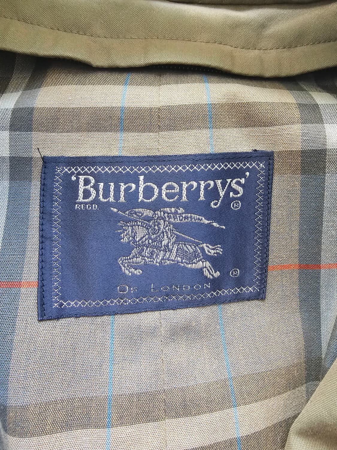 버버리 빈티지 트렌치 코트 상품이미지3