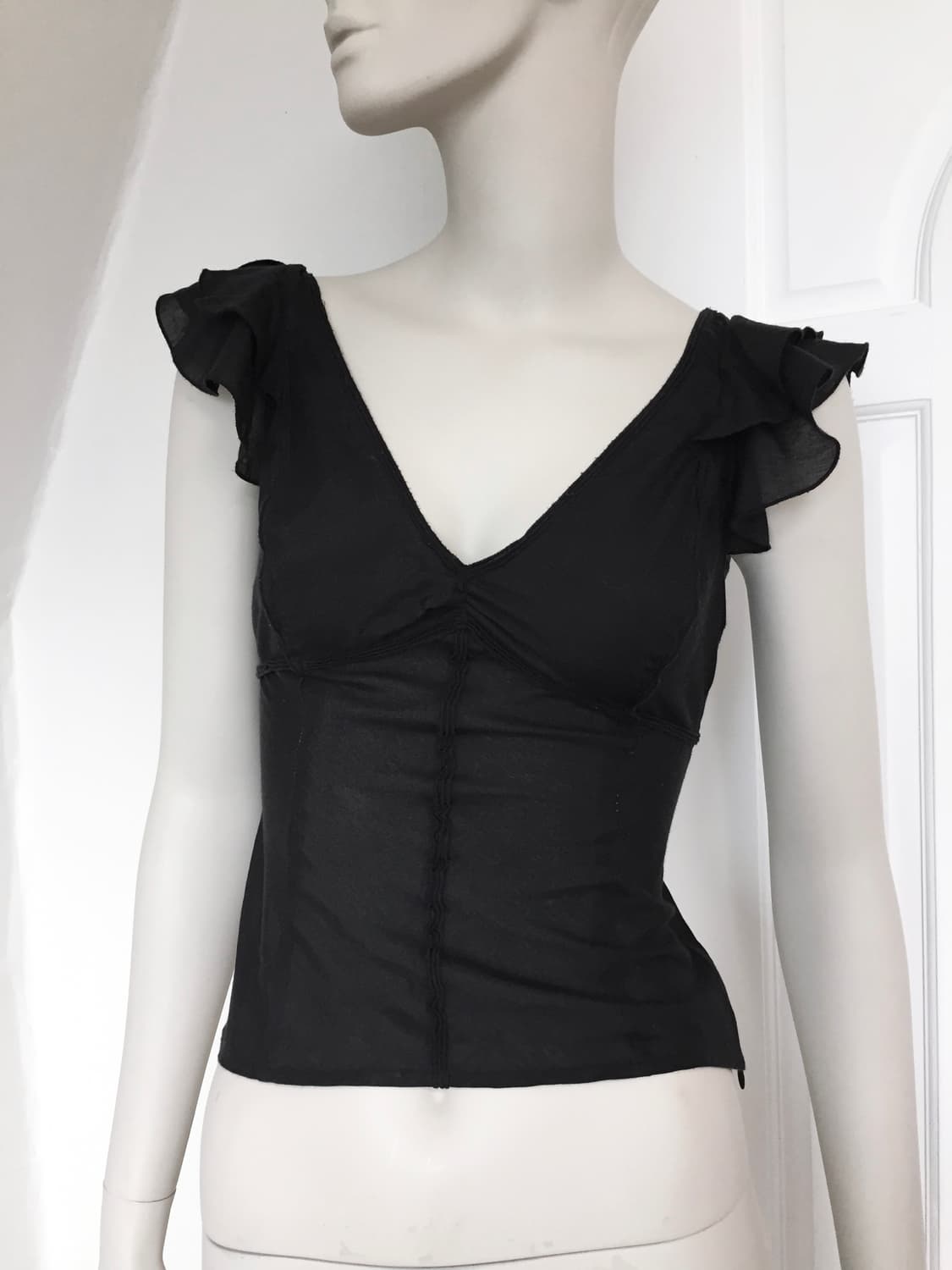 아르마니 익스체인지 V-neck Blouse Top 상품이미지2