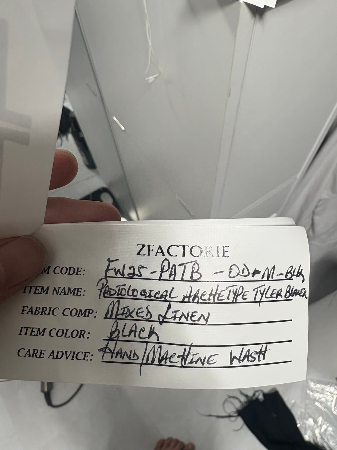 잠바렛Zam Barrett 프로토로지컬 아키타입 블레이저 상품이미지6