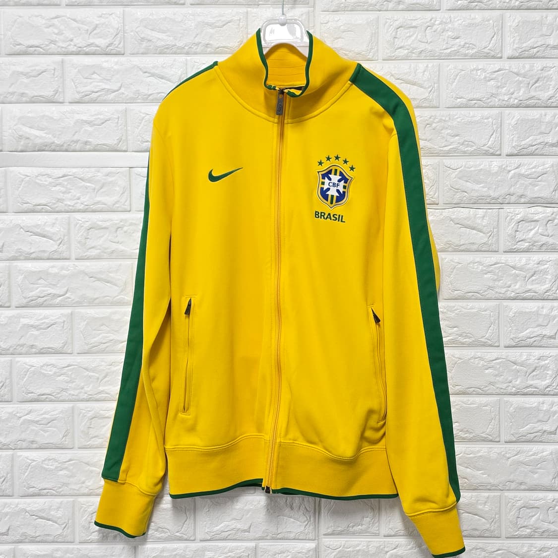 택포) 나이키 브라질 국대 트랙탑 져지 M  상품이미지1