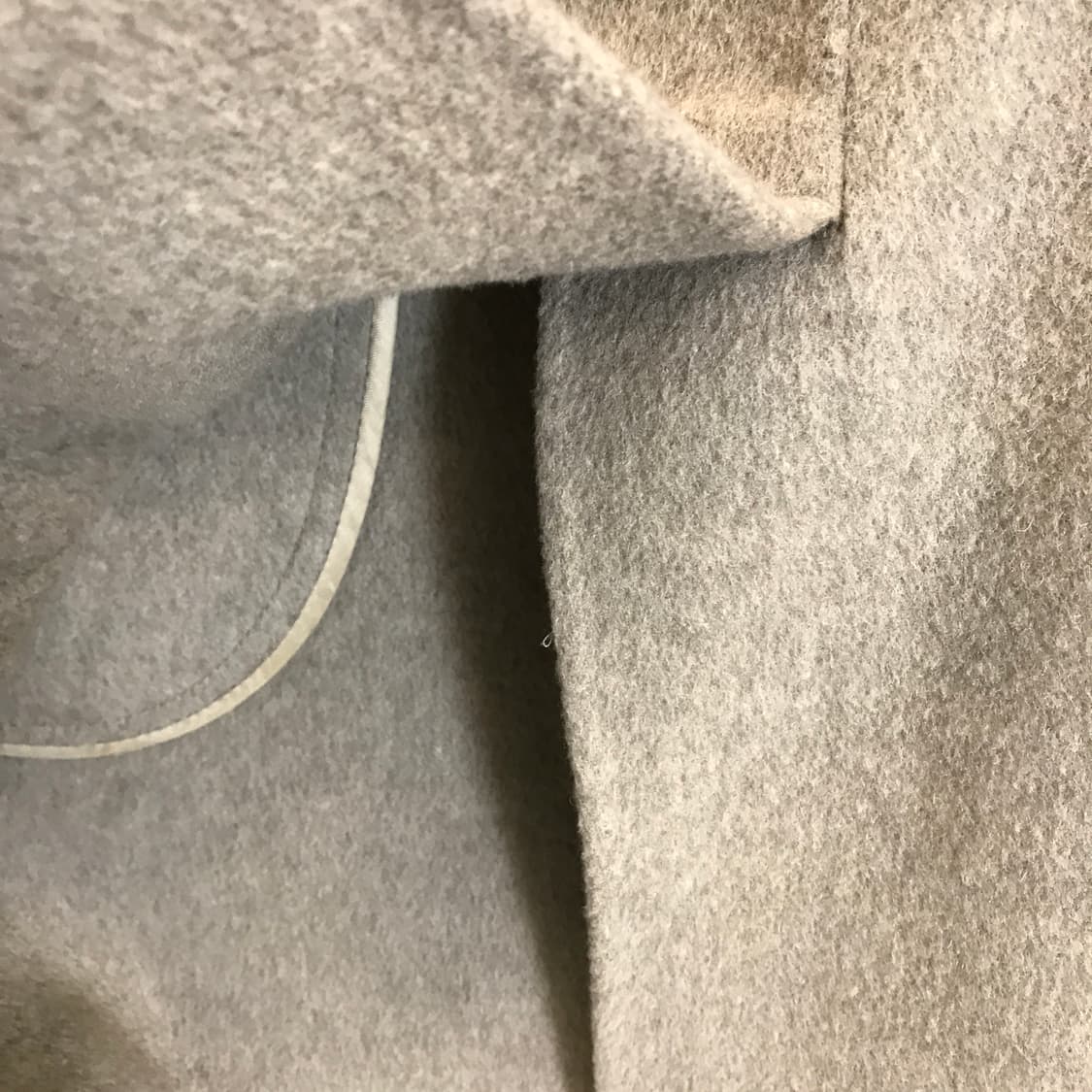 띠어리 울 캐시미어 싱글코트 [0사이즈] 상품이미지5