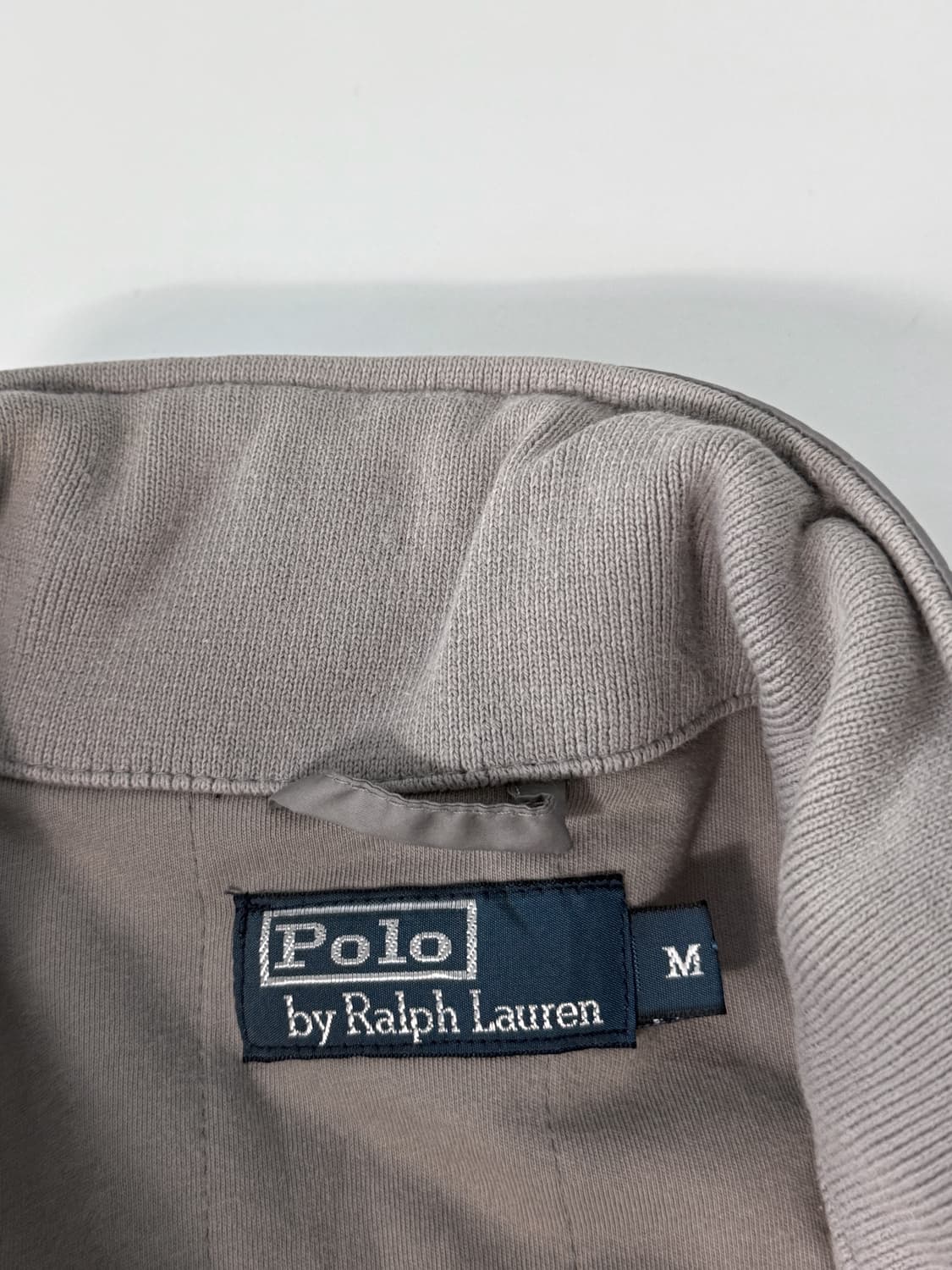폴로 랄프로렌 00‘s 그레이 폴리쉘 블루종 봄버 점퍼 상품이미지8