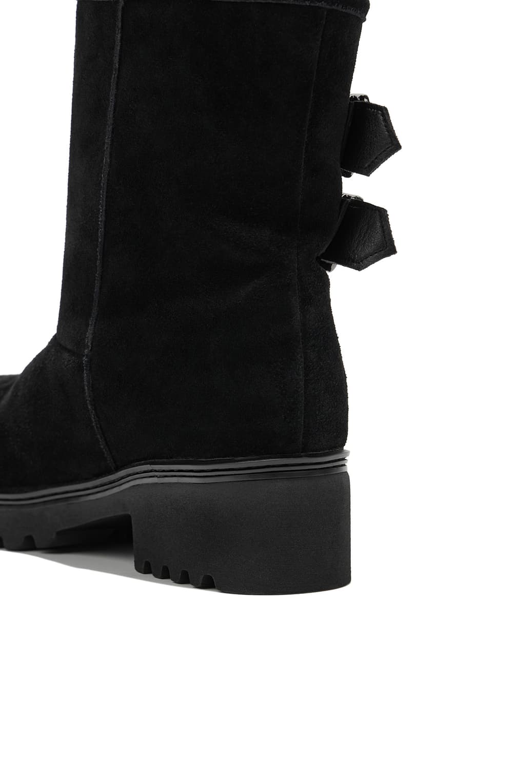 DEINET 다이닛 테디 베어 버클 부츠 블랙 상품이미지6