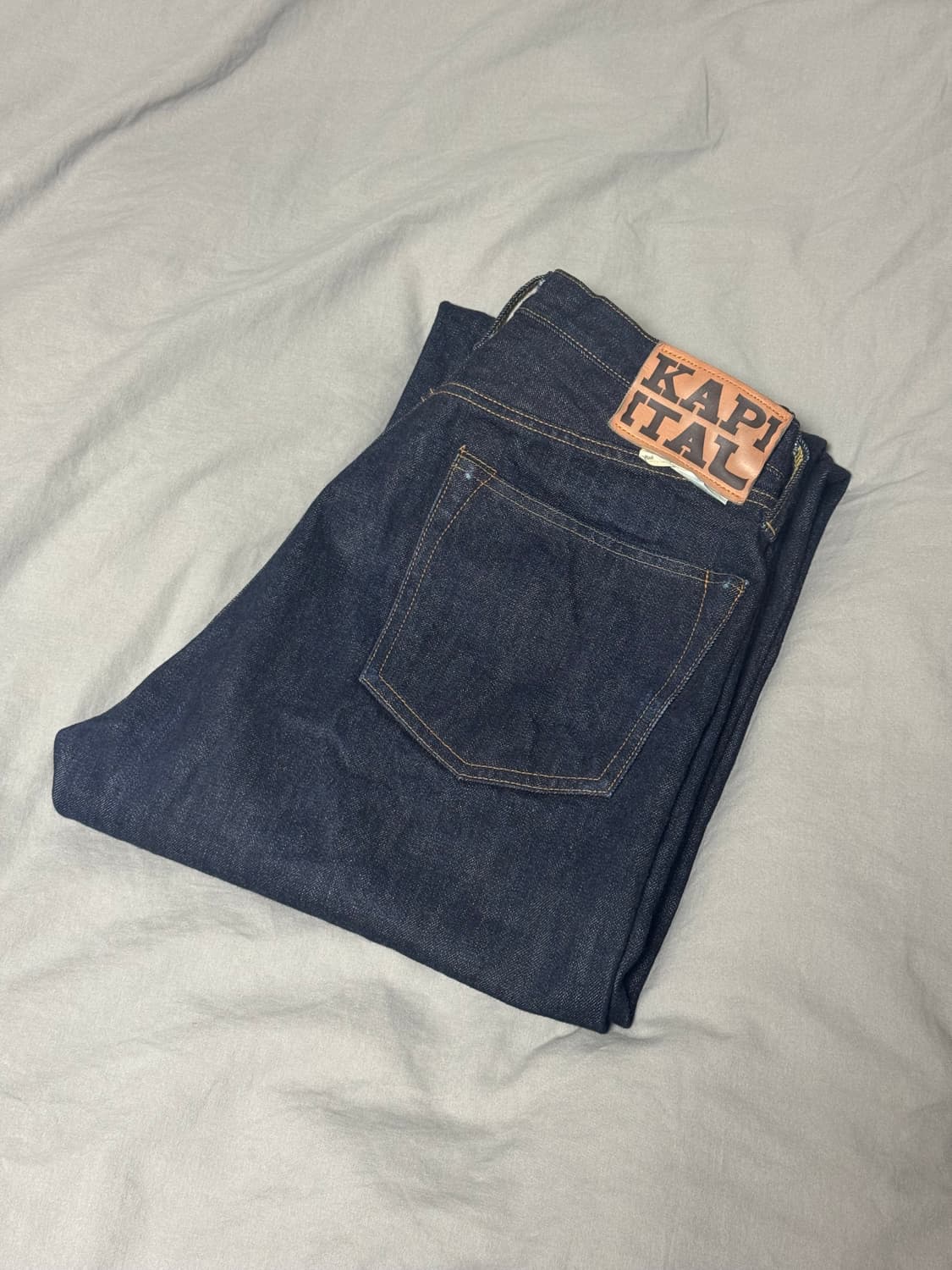 캐피탈 14oz 데님 팬츠 몽키 시스코 원워시 상품이미지1