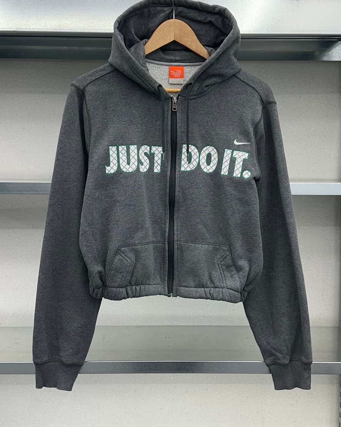 (WOMEN)나이키 크롭 후드 집업-M1469 상품이미지2